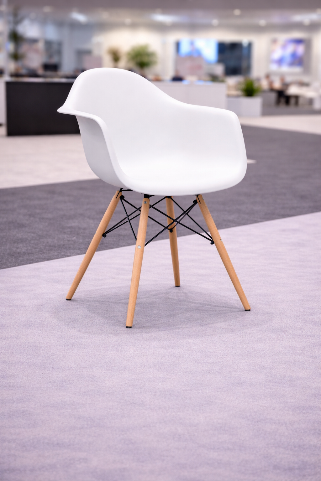Silla con reposabrazos para eventos