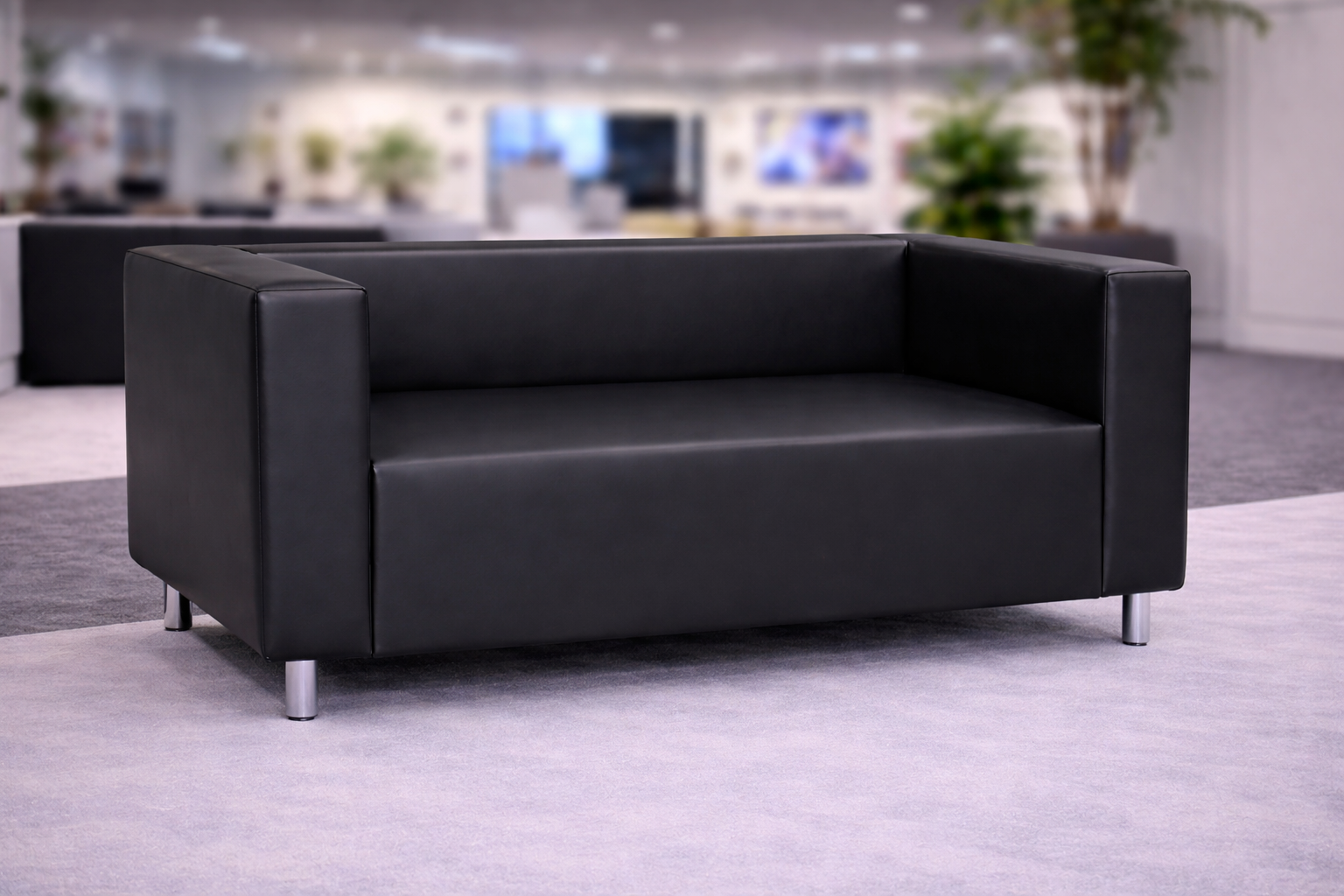 Sillón negro individual