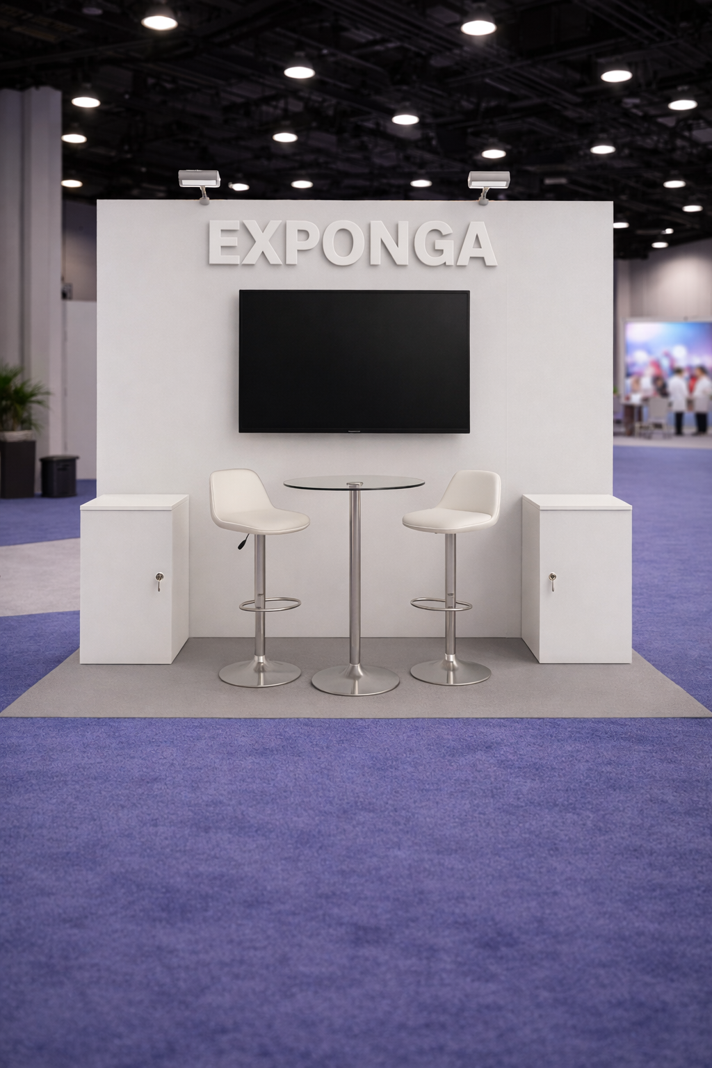 Stand con pantalla